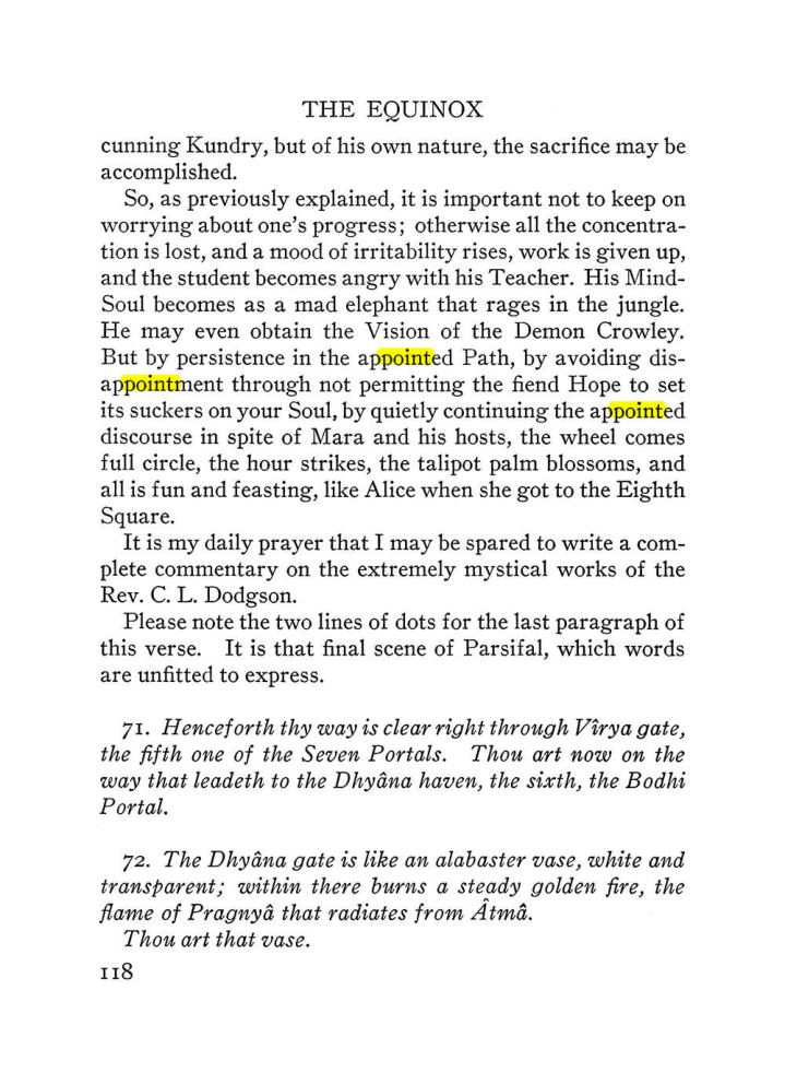 Original scan of The Equinox (Volume III, Number I), PDF page 440