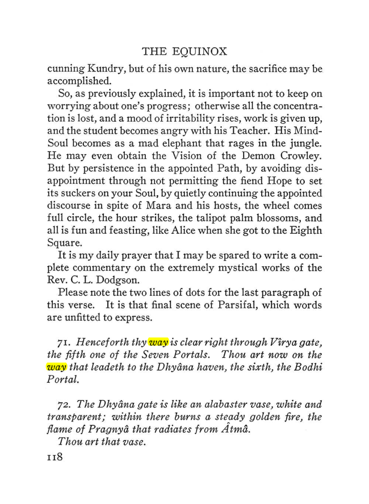 Original scan of The Equinox (Volume III, Number I), PDF page 440