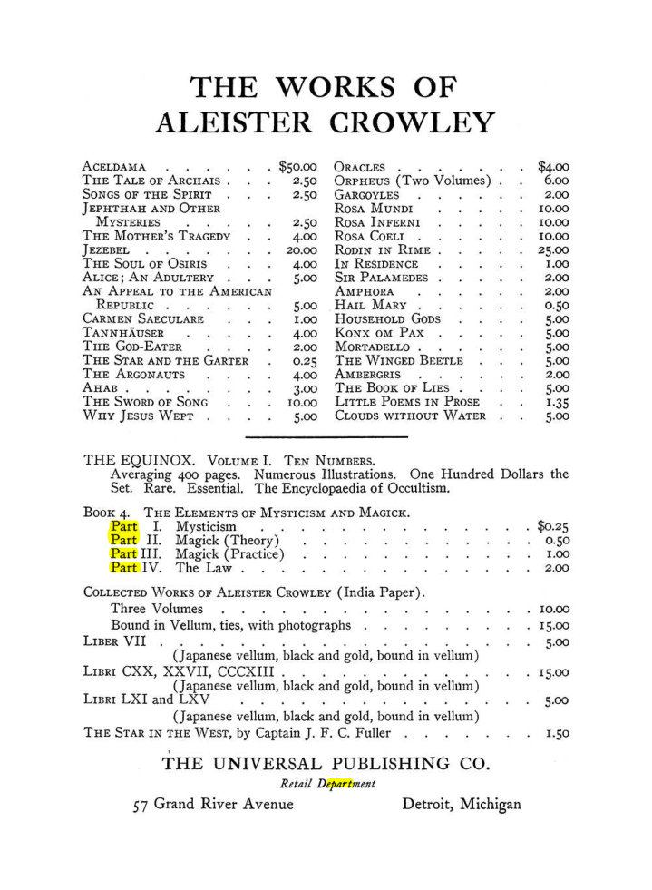 Original scan of The Equinox (Volume III, Number I), PDF page 455