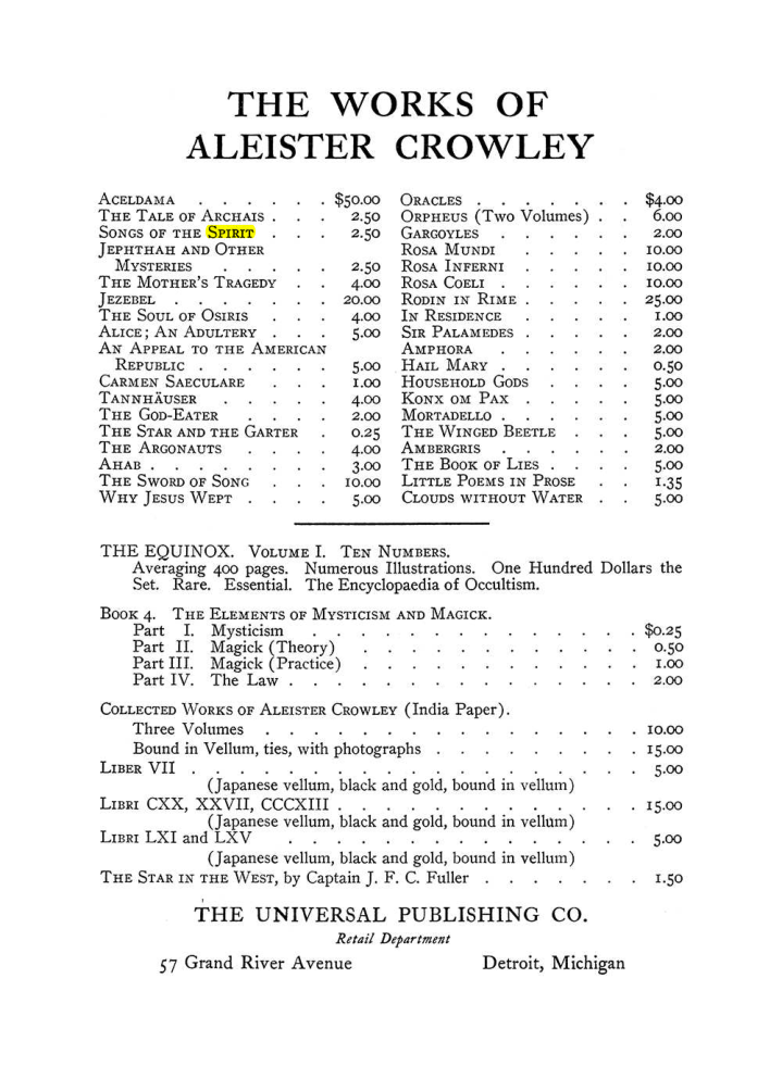 Original scan of The Equinox (Volume III, Number I), PDF page 455