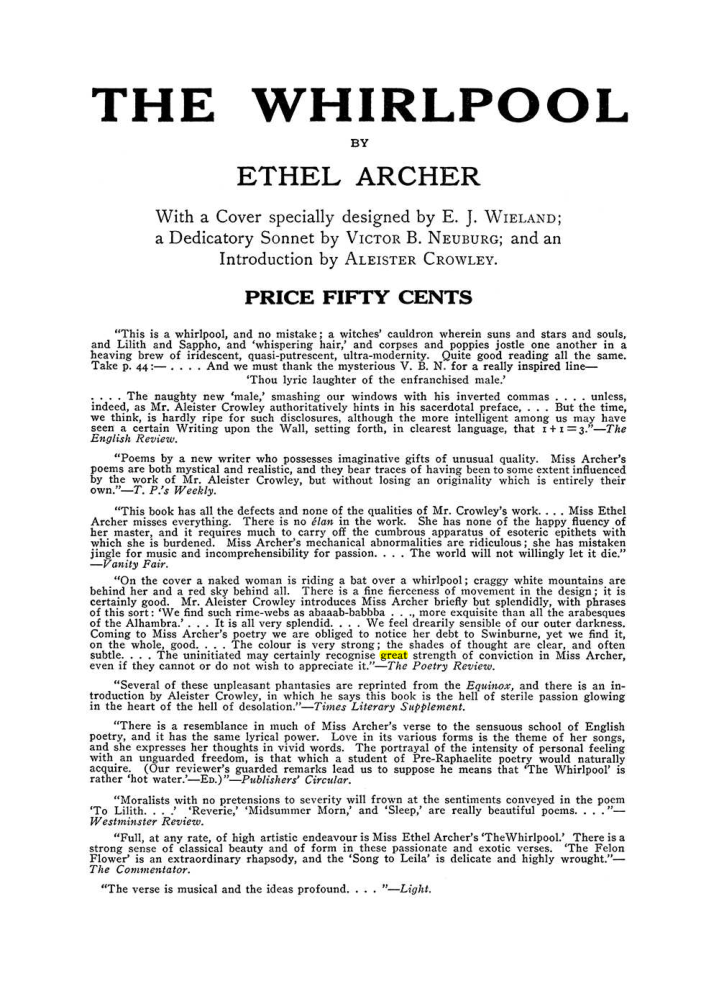 Original scan of The Equinox (Volume III, Number I), PDF page 457