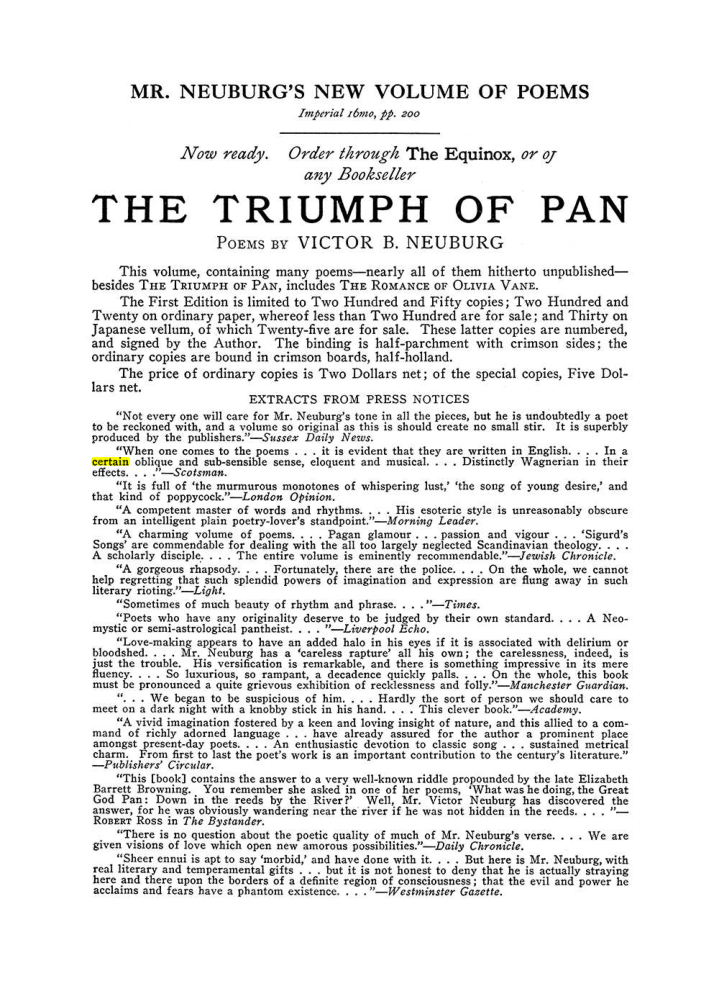 Original scan of The Equinox (Volume III, Number I), PDF page 458