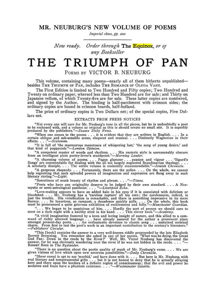 Original scan of The Equinox (Volume III, Number I), PDF page 458