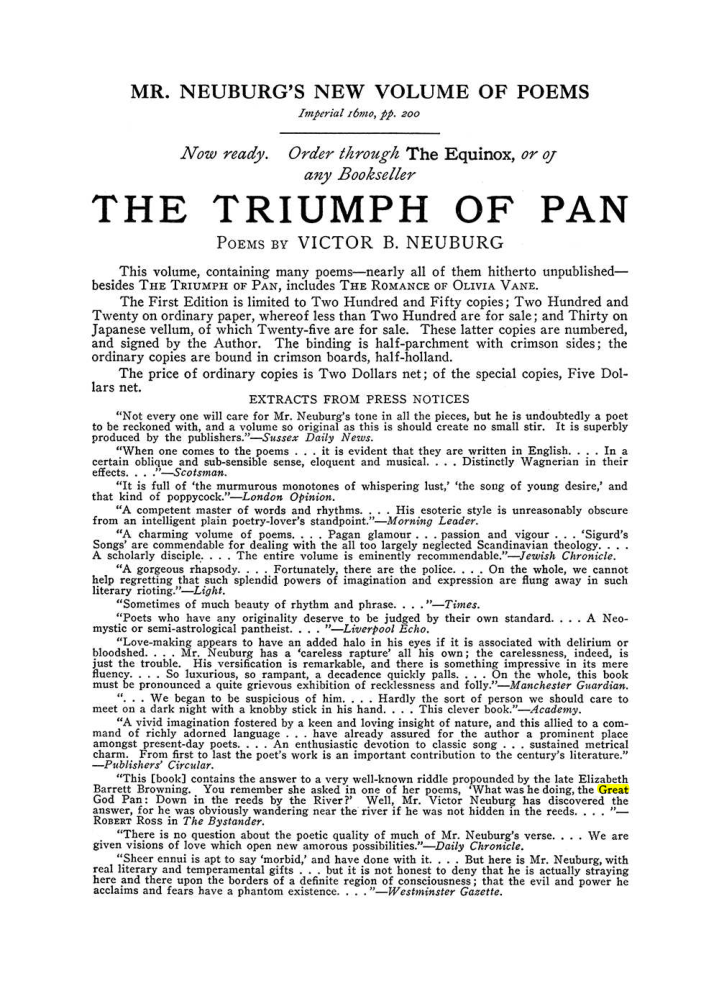 Original scan of The Equinox (Volume III, Number I), PDF page 458