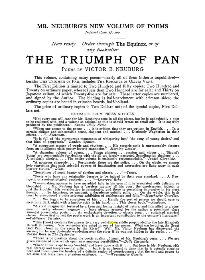 Original scan of The Equinox (Volume III, Number I), PDF page 458
