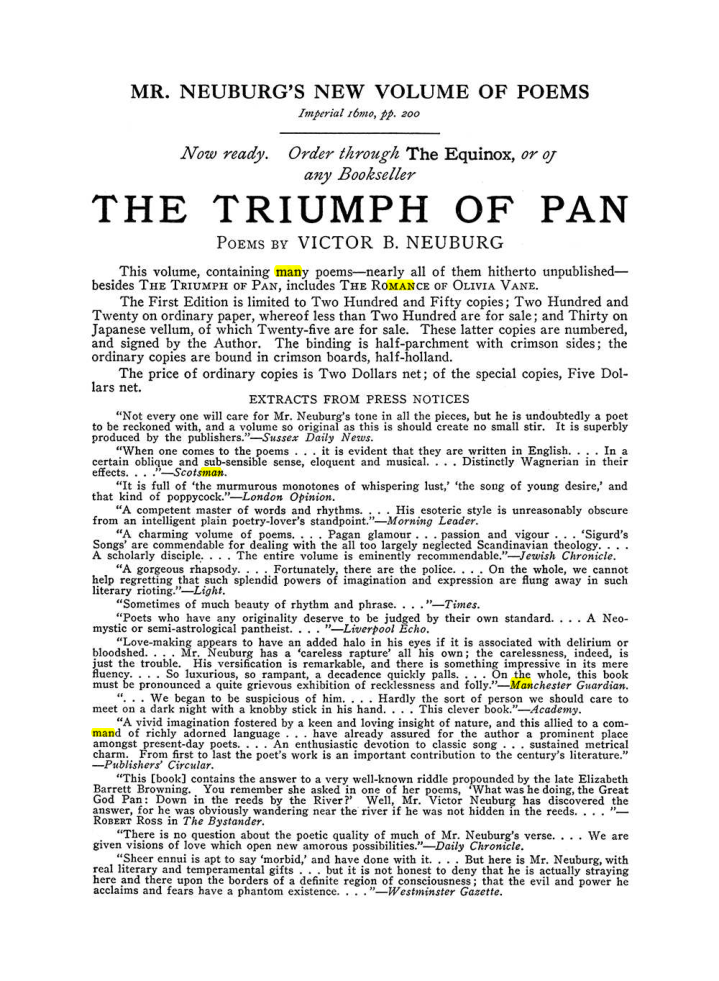 Original scan of The Equinox (Volume III, Number I), PDF page 458