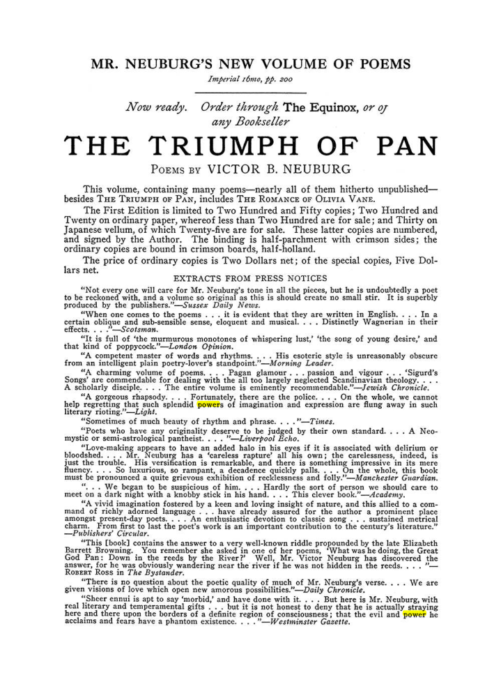 Original scan of The Equinox (Volume III, Number I), PDF page 458