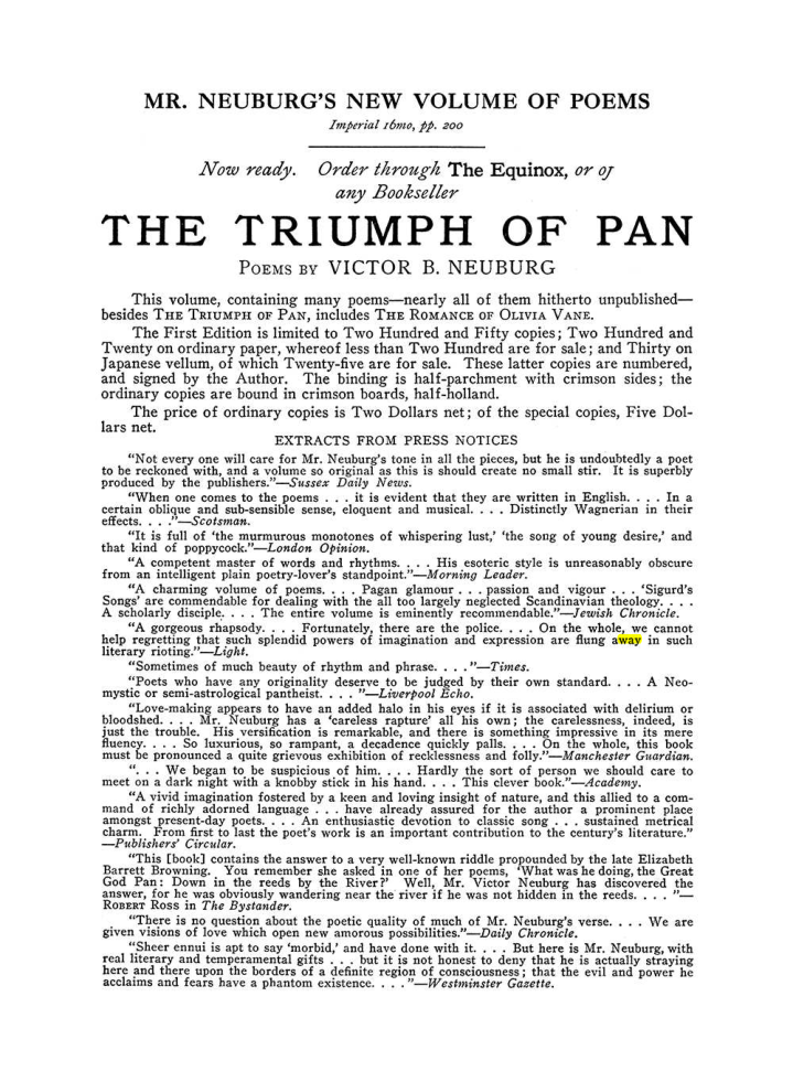 Original scan of The Equinox (Volume III, Number I), PDF page 458