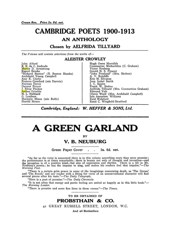 Original scan of The Equinox (Volume III, Number I), PDF page 460