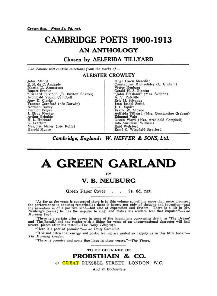 Original scan of The Equinox (Volume III, Number I), PDF page 460