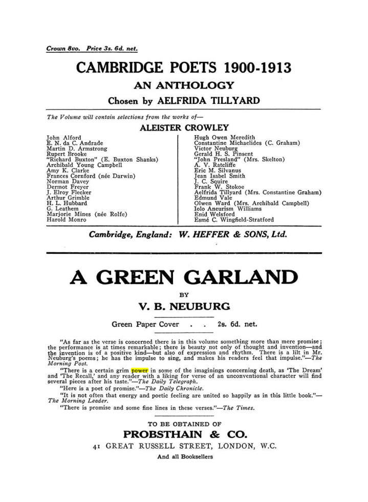 Original scan of The Equinox (Volume III, Number I), PDF page 460