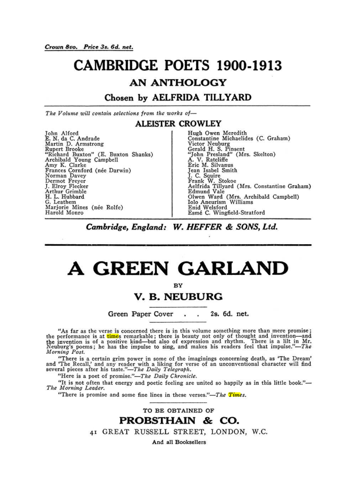 Original scan of The Equinox (Volume III, Number I), PDF page 460