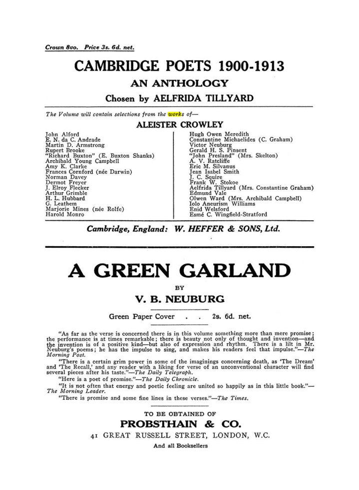 Original scan of The Equinox (Volume III, Number I), PDF page 460