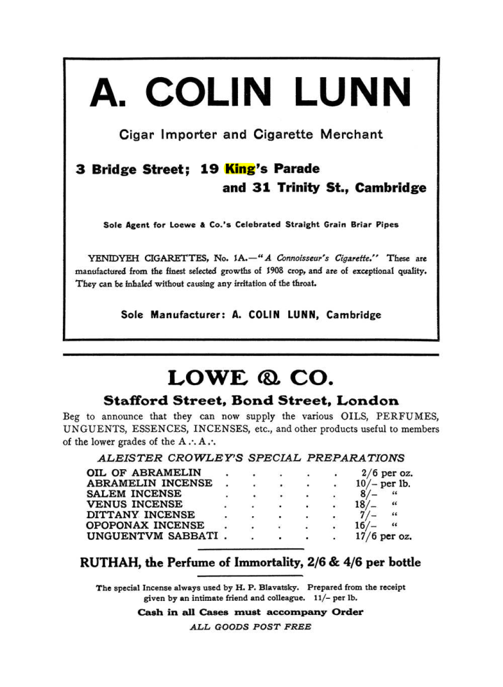 Original scan of The Equinox (Volume III, Number I), PDF page 461