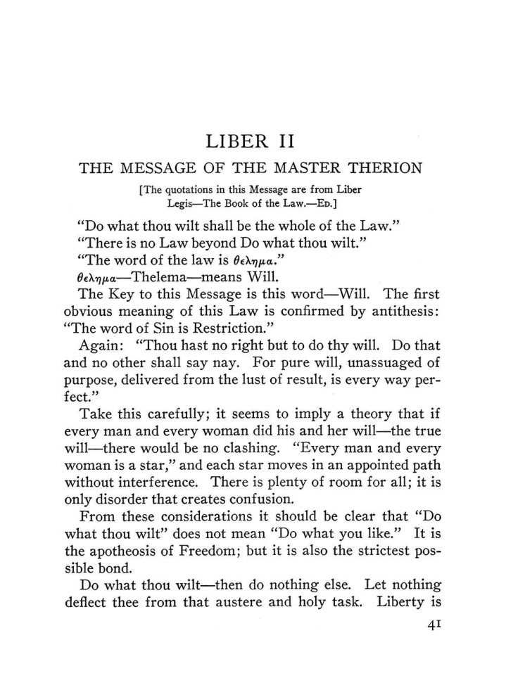 Original scan of The Equinox (Volume III, Number I), PDF page 47