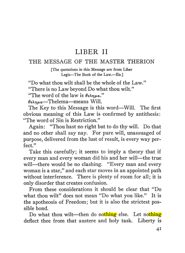 Original scan of The Equinox (Volume III, Number I), PDF page 47