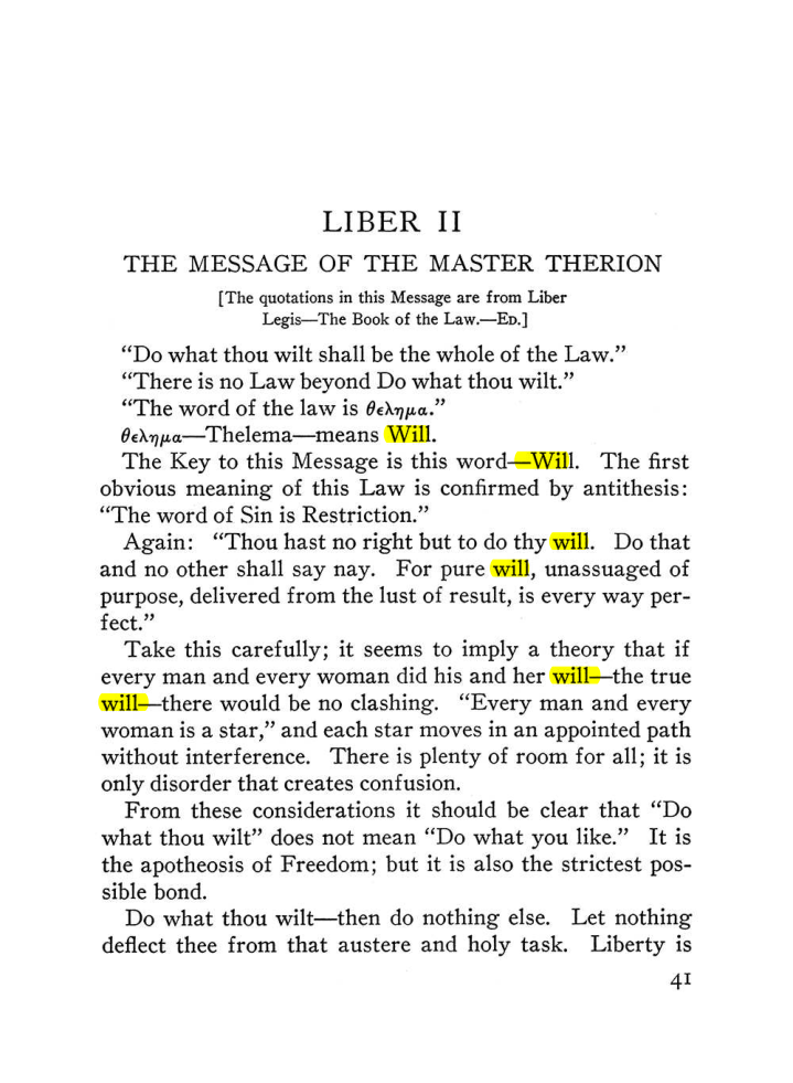 Original scan of The Equinox (Volume III, Number I), PDF page 47