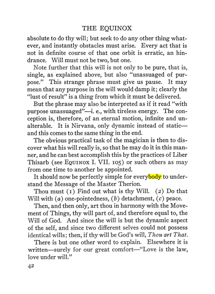 Original scan of The Equinox (Volume III, Number I), PDF page 48