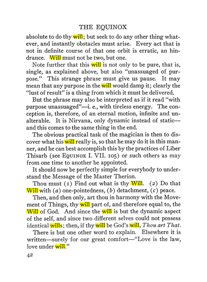 Original scan of The Equinox (Volume III, Number I), PDF page 48