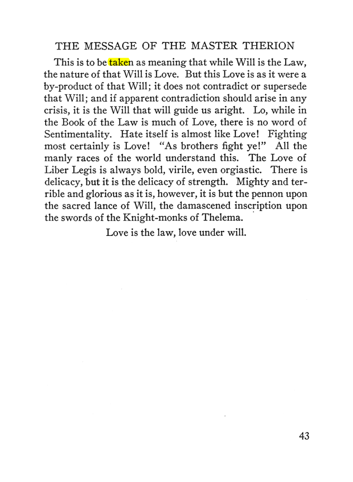 Original scan of The Equinox (Volume III, Number I), PDF page 49