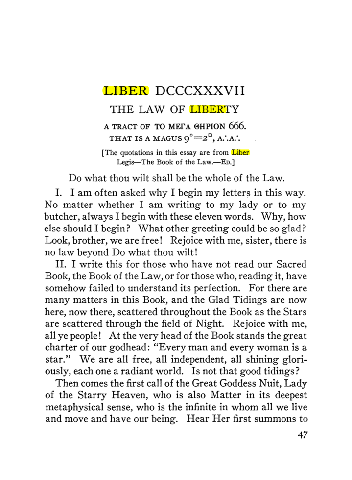Original scan of The Equinox (Volume III, Number I), PDF page 53