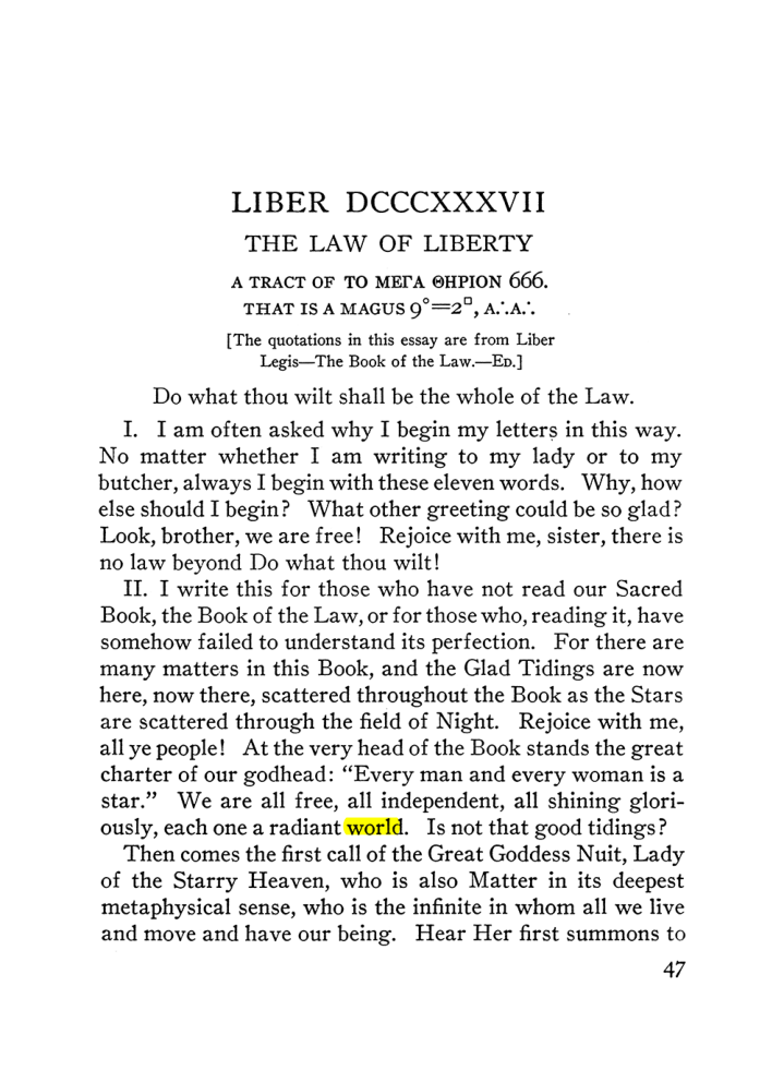 Original scan of The Equinox (Volume III, Number I), PDF page 53