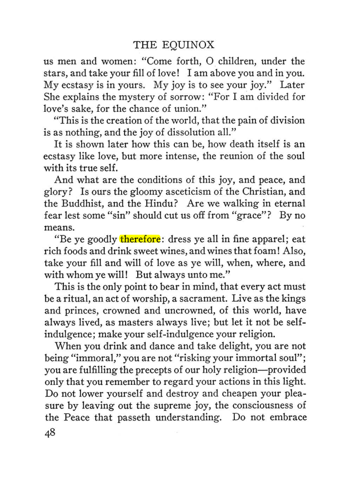 Original scan of The Equinox (Volume III, Number I), PDF page 54