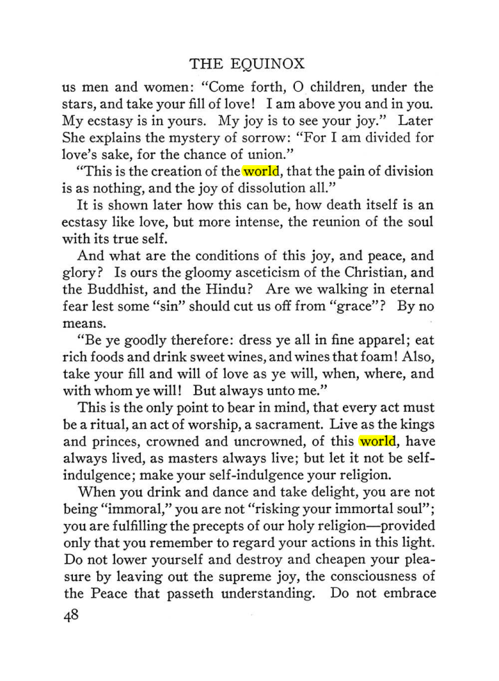 Original scan of The Equinox (Volume III, Number I), PDF page 54