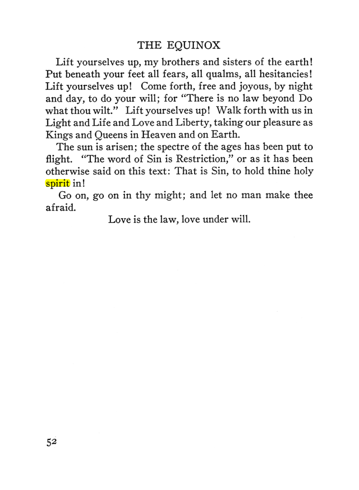 Original scan of The Equinox (Volume III, Number I), PDF page 58