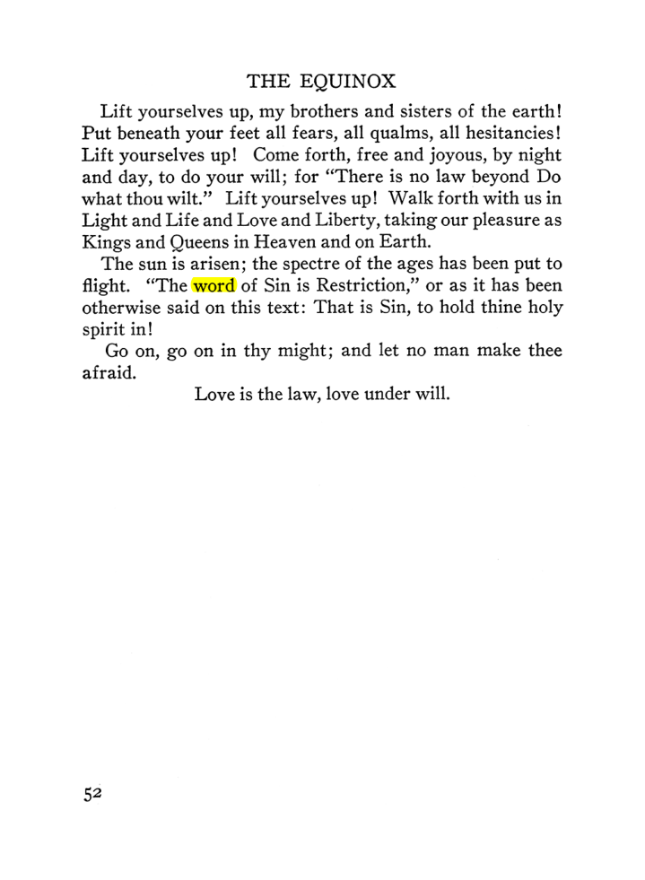 Original scan of The Equinox (Volume III, Number I), PDF page 58