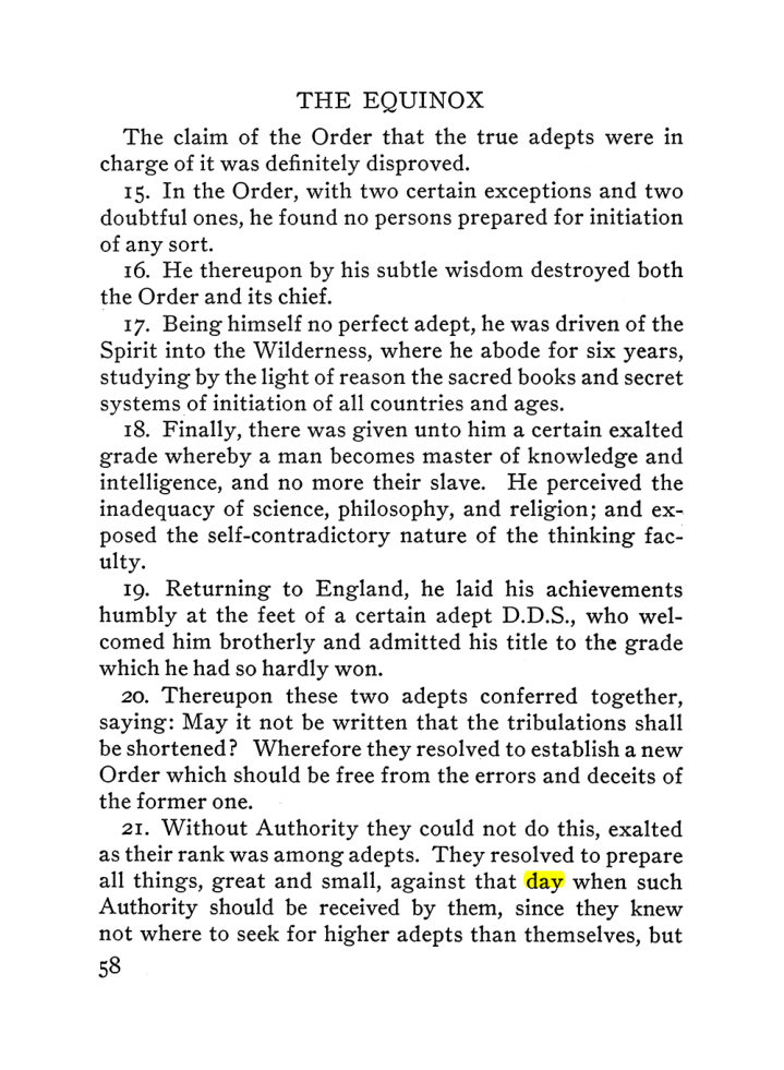 Original scan of The Equinox (Volume III, Number I), PDF page 64