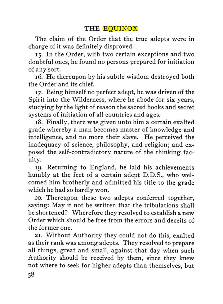 Original scan of The Equinox (Volume III, Number I), PDF page 64