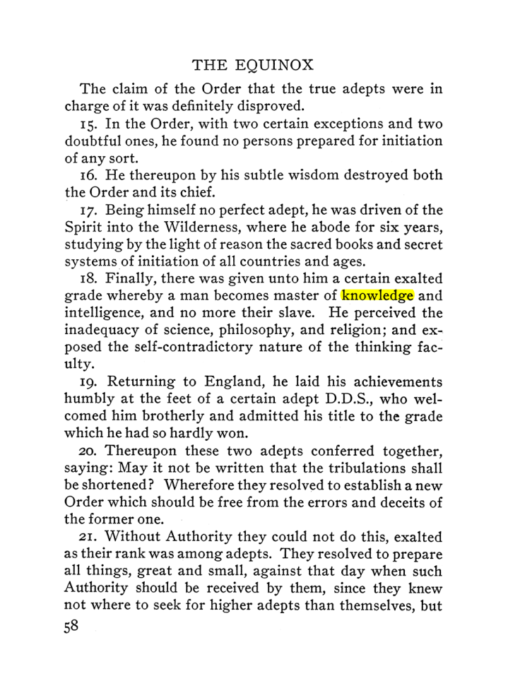 Original scan of The Equinox (Volume III, Number I), PDF page 64