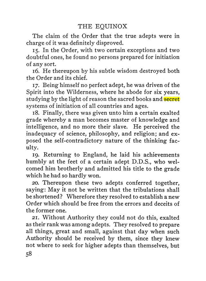 Original scan of The Equinox (Volume III, Number I), PDF page 64