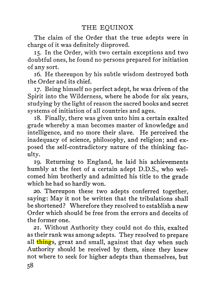Original scan of The Equinox (Volume III, Number I), PDF page 64
