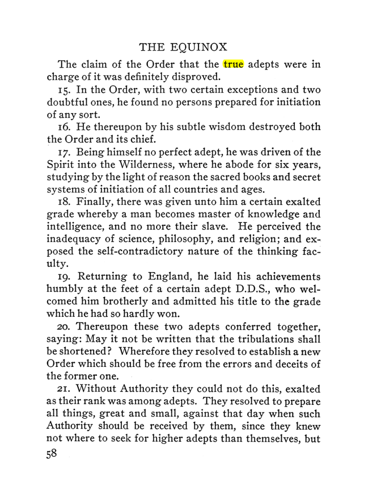 Original scan of The Equinox (Volume III, Number I), PDF page 64