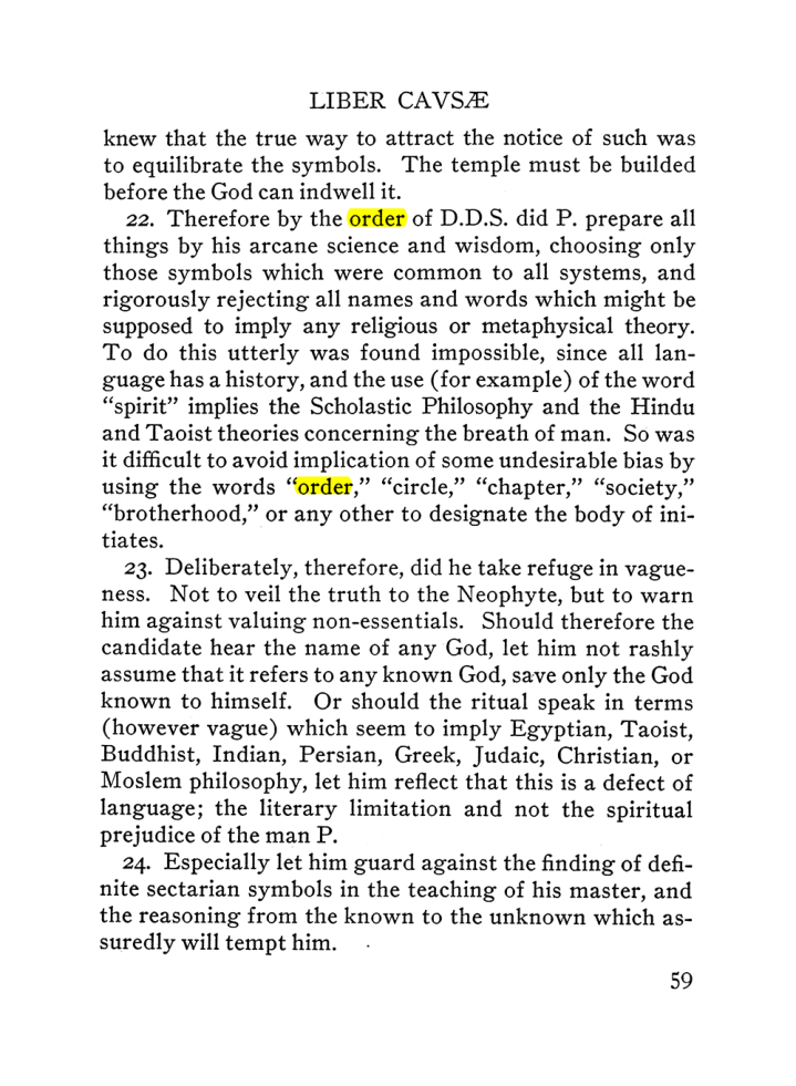 Original scan of The Equinox (Volume III, Number I), PDF page 65