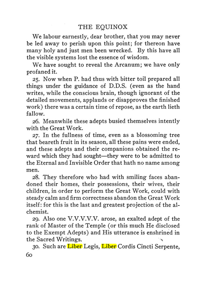 Original scan of The Equinox (Volume III, Number I), PDF page 66