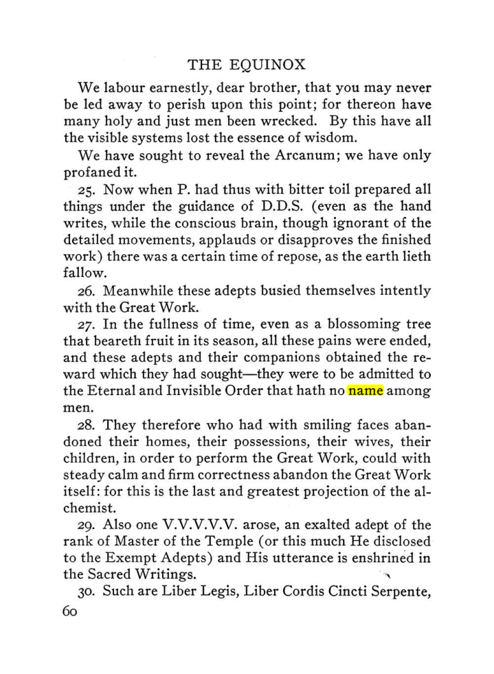 Original scan of The Equinox (Volume III, Number I), PDF page 66