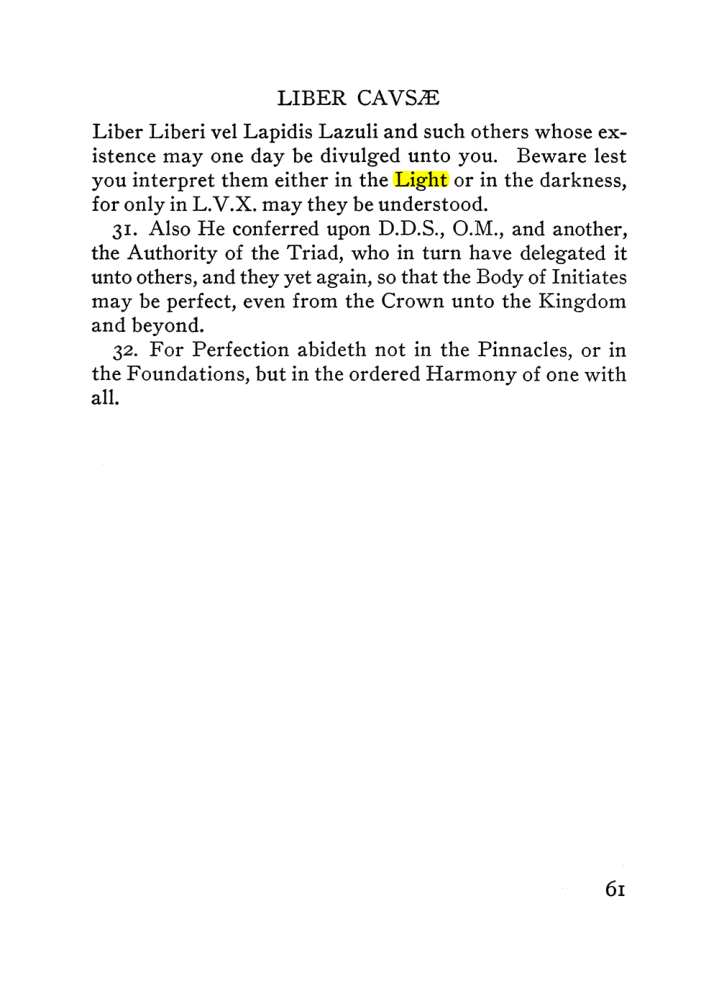 Original scan of The Equinox (Volume III, Number I), PDF page 67