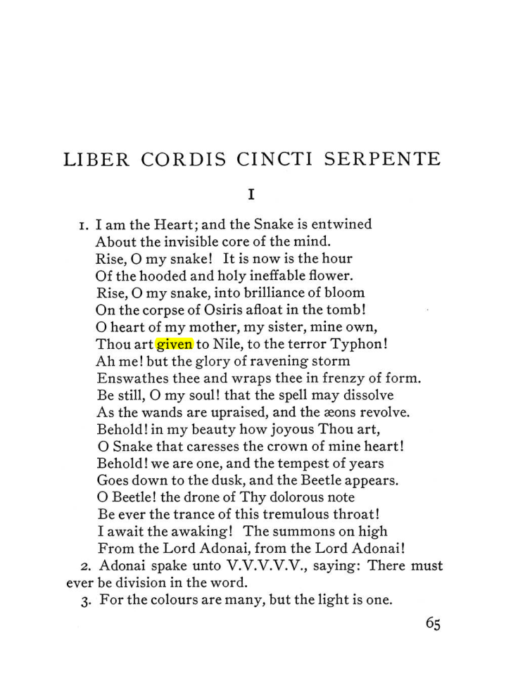 Original scan of The Equinox (Volume III, Number I), PDF page 71