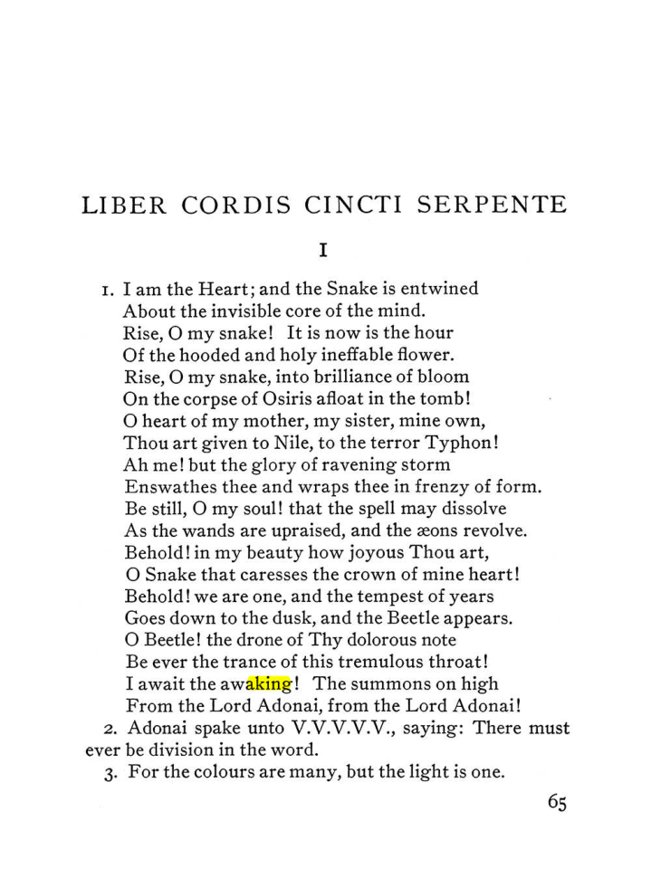 Original scan of The Equinox (Volume III, Number I), PDF page 71