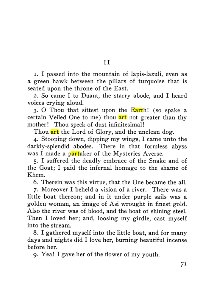 Original scan of The Equinox (Volume III, Number I), PDF page 77