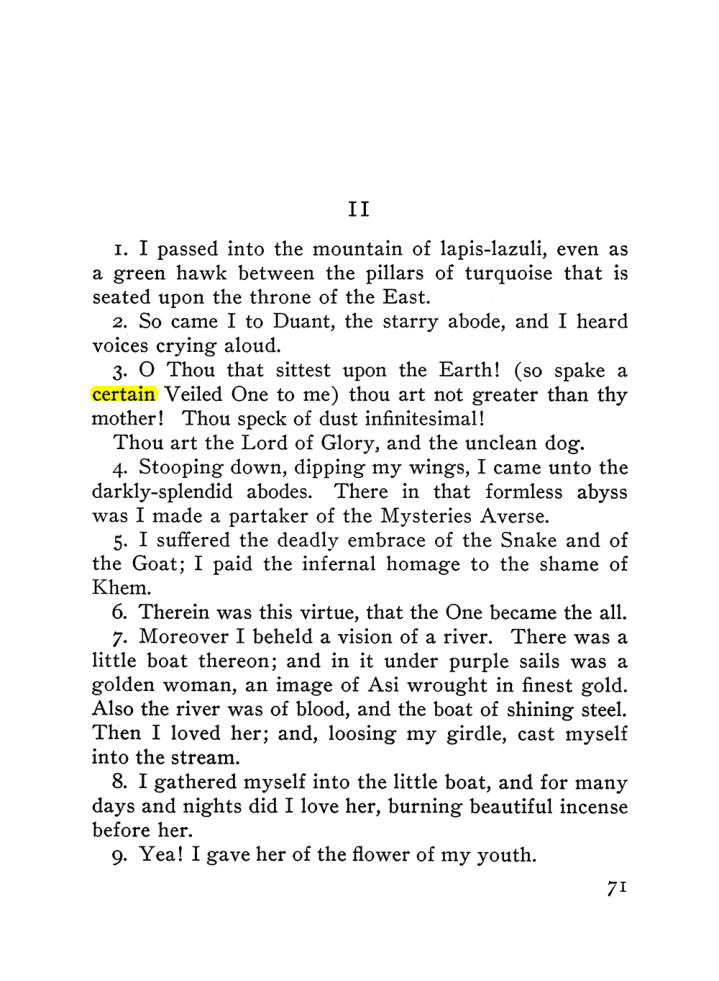 Original scan of The Equinox (Volume III, Number I), PDF page 77