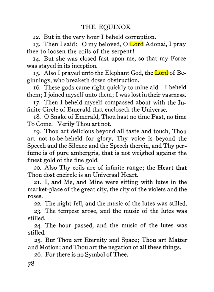 Original scan of The Equinox (Volume III, Number I), PDF page 84