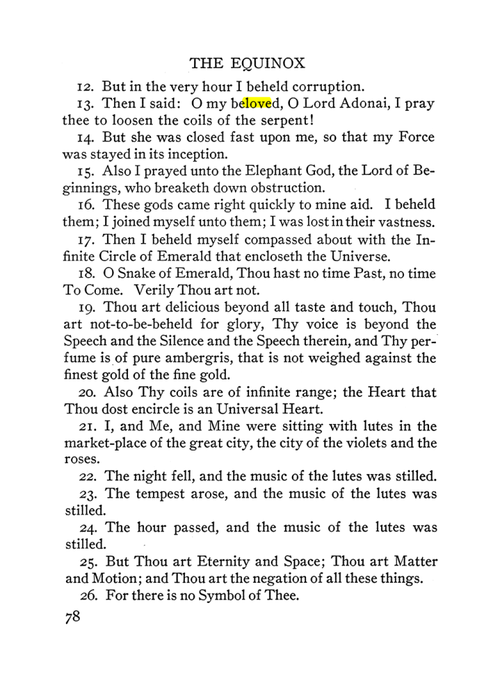 Original scan of The Equinox (Volume III, Number I), PDF page 84