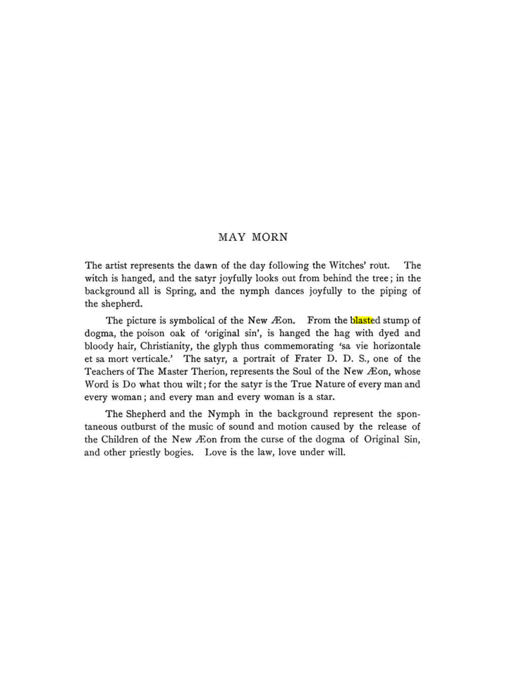Original scan of The Equinox (Volume III, Number I), PDF page 9