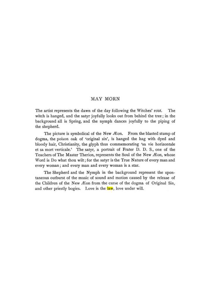 Original scan of The Equinox (Volume III, Number I), PDF page 9