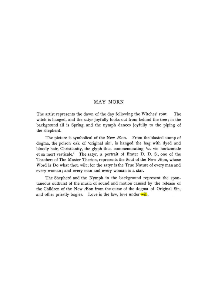 Original scan of The Equinox (Volume III, Number I), PDF page 9