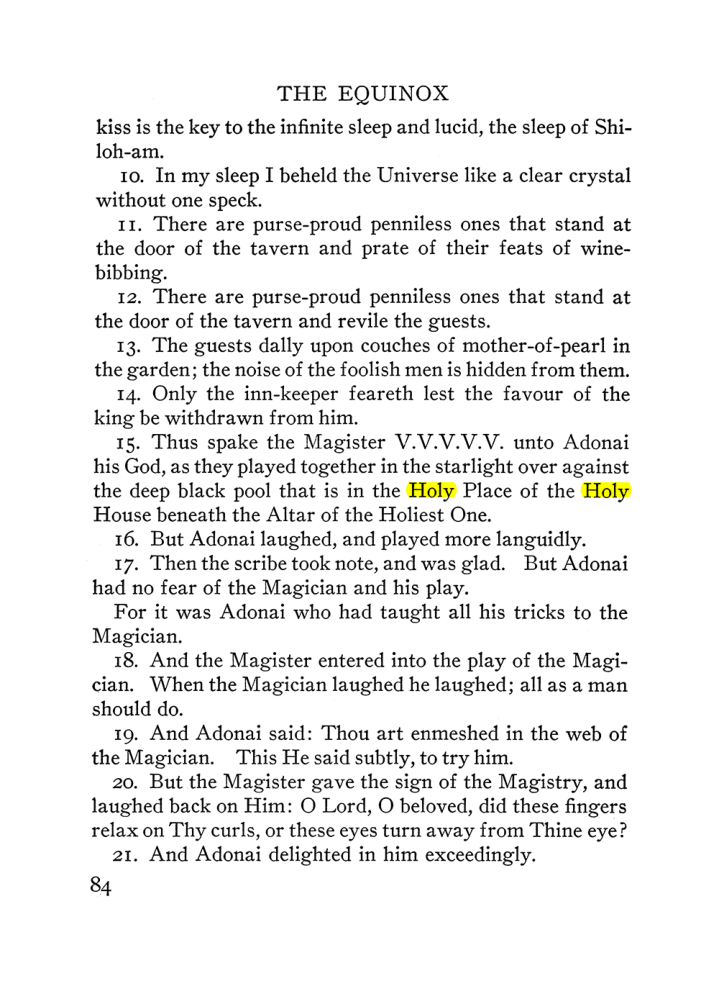 Original scan of The Equinox (Volume III, Number I), PDF page 90